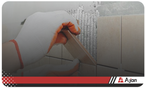 چسب کاشی برای حمام